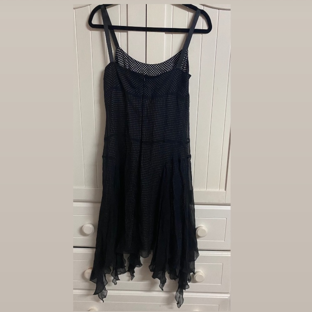 LAUNDRY by SHELLI SEGAL PETITES Black Dress size6 - Picture 4 of 13